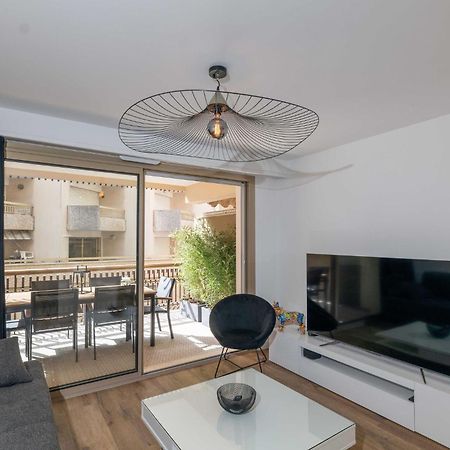 Somptueux Appartement 20M Plages Avec Vue Mer Antibes Exterior foto