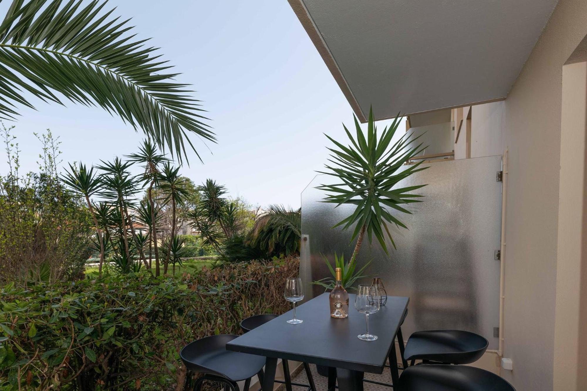 Somptueux Appartement 20M Plages Avec Vue Mer Antibes Exterior foto